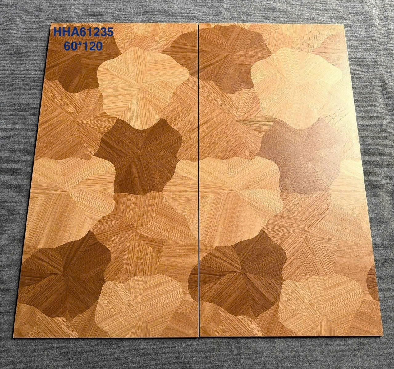 Gạch giả gỗ hoa sen 60x120 cm Trung Quốc HHA61235